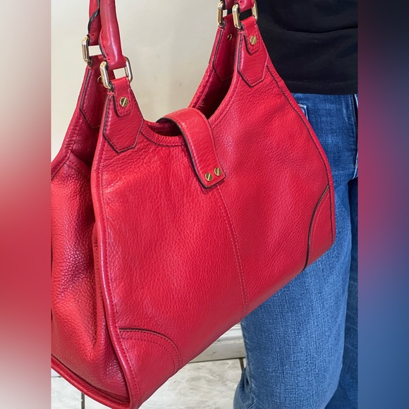 Michael kors red large shoulder bag - Picture 3 of 7